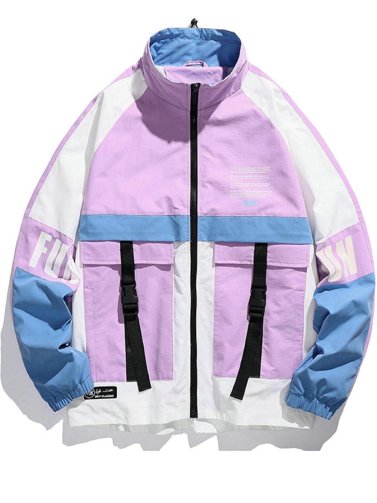 Lightweight Windbreaker Street Utility Jacket Harajuku Hip-Hop Style